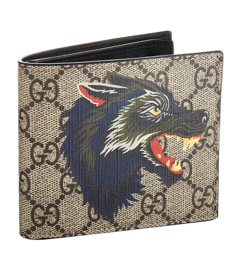 gucci wolf wallet